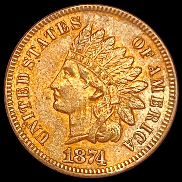 1874 Indian Head Cent UNCIRCULATED