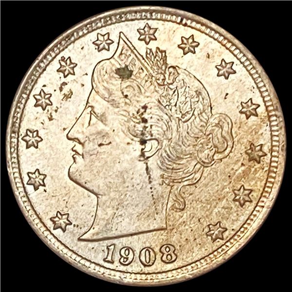 1908 Liberty Victory Nickel UNCIRCULATED