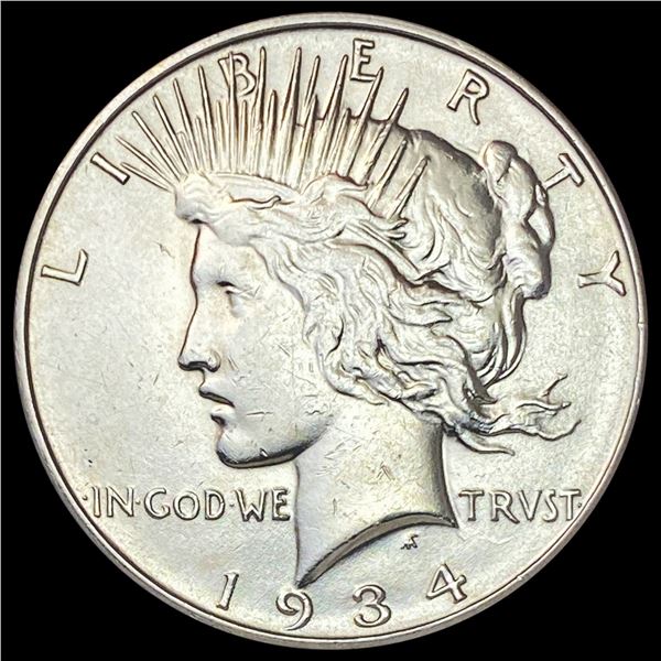 1934-D Silver Peace Dollar UNCIRCULATED