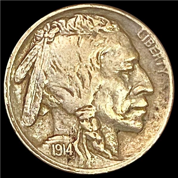 1914-S Barber Nickel CHOICE AU
