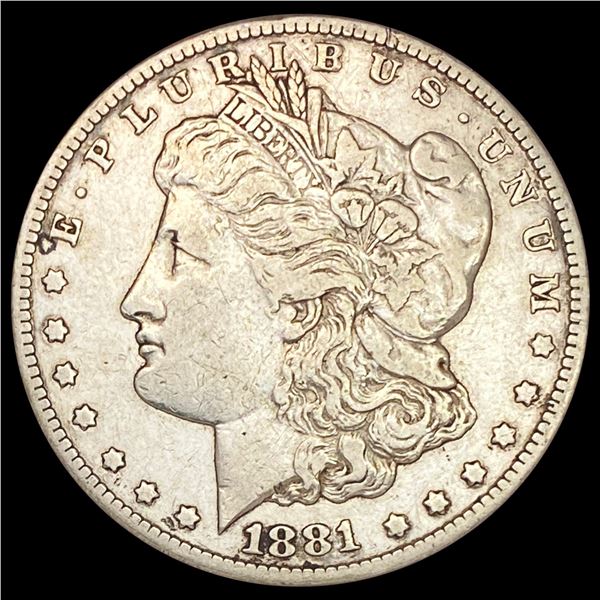 1881-CC Morgan Silver Dollar LIGHTLY CIRCULATED