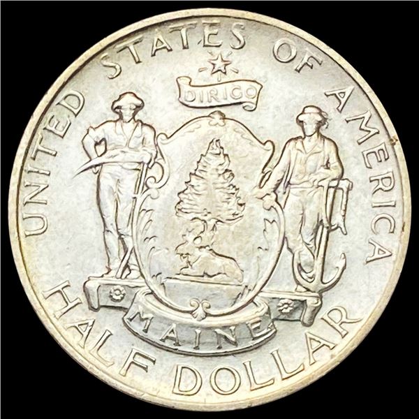 1920 Maine Half Dollar UNCIRCULATED