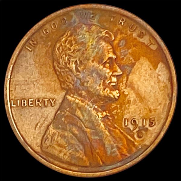 1915-S Wheat Cent CLOSELY UNCIRCULATED