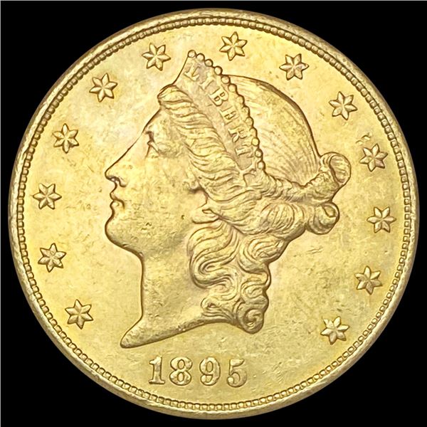 1895-S $20 Gold Double Eagle CHOICE BU