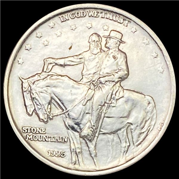 1925 Stone Mountain Half Dollar GEM BU