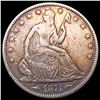 Image 1 : 1874 ARROWS Seated Liberty Half Dollar CLOSELY UNCIRCULATED