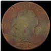 Image 1 : 1798 Draped Bust Large Cent NICELY CIRCULATED