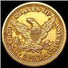 Image 2 : 1906 $2.50 Gold Quarter Eagle NEARLY UNCIRCULATED