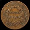 Image 2 : 1828 Classic Head Half Cent NICELY CIRCULATED