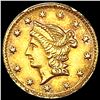 Image 1 : 1853 Round California Gold Half Dollar UNCIRCULATED
