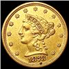 Image 1 : 1878-S $2.50 Gold Quarter Eagle UNCIRCULATED