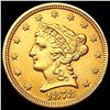 Image 1 : 1878 $2.50 Gold Quarter Eagle UNCIRCULATED