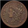 Image 1 : 1838 Coronet Head Large Cent LIGHTLY CIRCULATED