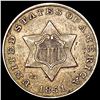Image 1 : 1851 Silver Three Cent CLOSELY UNCIRCULATED