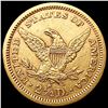 Image 2 : 1879-S $2,50 Gold Quarter Eagle Closely Uncirculated