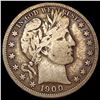 Image 1 : 1900-O Barber Half Dollar NICELY CIRCULATED