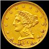 Image 1 : 1851 $2.50 Gold Quarter Eagle CLOSELY UNCIRCULATED