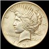 Image 1 : 1921 Silver Peace Dollar CLOSELY UNCIRCULATED