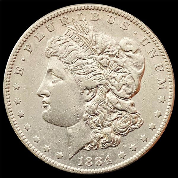 1884-S Morgan Silver Dollar CLOSELY UNCIRCULATED