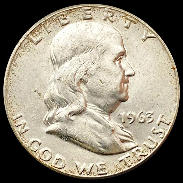 1963 Franklin Half Dollar GEM BU