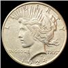 Image 1 : 1924-S Silver Peace Dollar NEARLY UNCIRCULATED