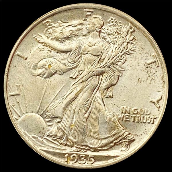 1935 Walking Liberty Half Dollar GEM BU