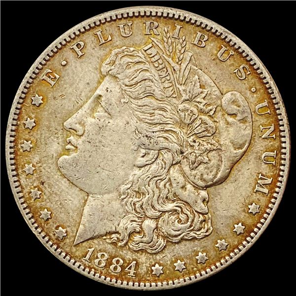 1884-S Morgan Silver Dollar CLOSELY UNCIRCULATED