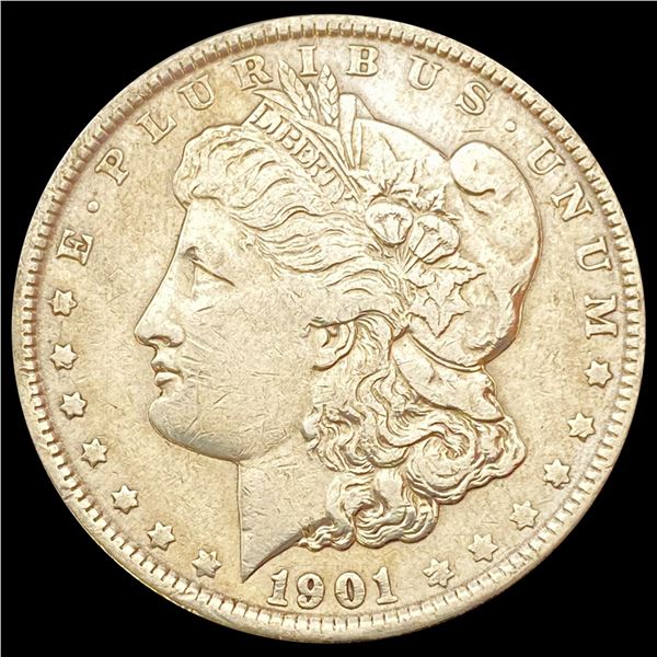 1901 Morgan Silver Dollar NEARLY UNCIRCULATED