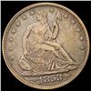 Image 1 : 1853 A+R Seated Liberty Half Dollar CLOSELY UNCIRCULATED