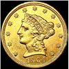 Image 1 : 1904 $2.50 Gold Quarter Eagle UNCIRCULATED