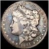 Image 1 : 1891-CC Morgan Silver Dollar NICELY CIRCULATED