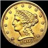 Image 1 : 1903 $2.50 Gold Quarter Eagle UNCIRCULATED