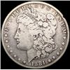 Image 1 : 1881-CC Morgan Silver Dollar NICELY CIRCULATED