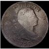 Image 1 : 1797 Draped Bust Large Cent NICELY CIRCULATED