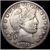 Image 1 : 1912-D Barber Half Dollar LIGHTLY CIRCULATED