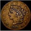 Image 1 : 1839 Coronet Head Large Cent LIGHTLY CIRCULATED