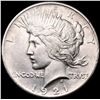 Image 1 : 1921 Silver Peace Dollar CHOICE AU