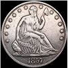Image 1 : 1857 Seated Liberty Half Dollar NEARLY UNCIRCULATED
