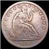 1863-S Seated Liberty Half Dollar LIGHTLY CIRCULATED