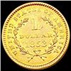 Image 2 : 1853 Rare Gold Dollar UNCIRCULATED