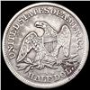 Image 2 : 1853 Arrows Rays Seated Liberty Half Dollar NEARLY UNCIRCULATED