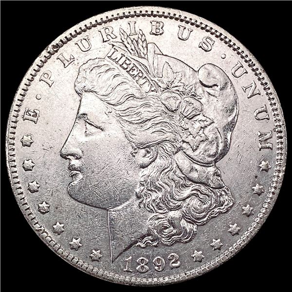 1892 Morgan Silver Dollar CLOSELY UNCIRCULATED
