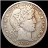 Image 1 : 1912-S Barber Half Dollar NICELY CIRCULATED