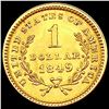 Image 2 : 1849 Rare Gold Dollar UNCIRCULATED