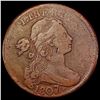 Image 1 : 1807/6 Draped Bust Large Cent NICELY CIRCULATED