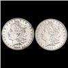 Image 1 : [2] 1882 O/S&1902 Morgan Silver Dollar UNCIRCULATED