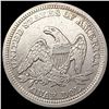 Image 2 : 1854 Arrows Seated Liberty Quarter CLOSELY UNCIRCULATED