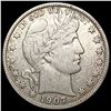 1907-D Barber Half Dollar LIGHTLY CIRCULATED