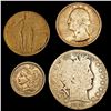 [4] 1865-1932 Varied U.S. Silver Coinage HIGH GRADE