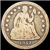 1857 Seated Liberty Dime LIGHTLY CIRCULATED
